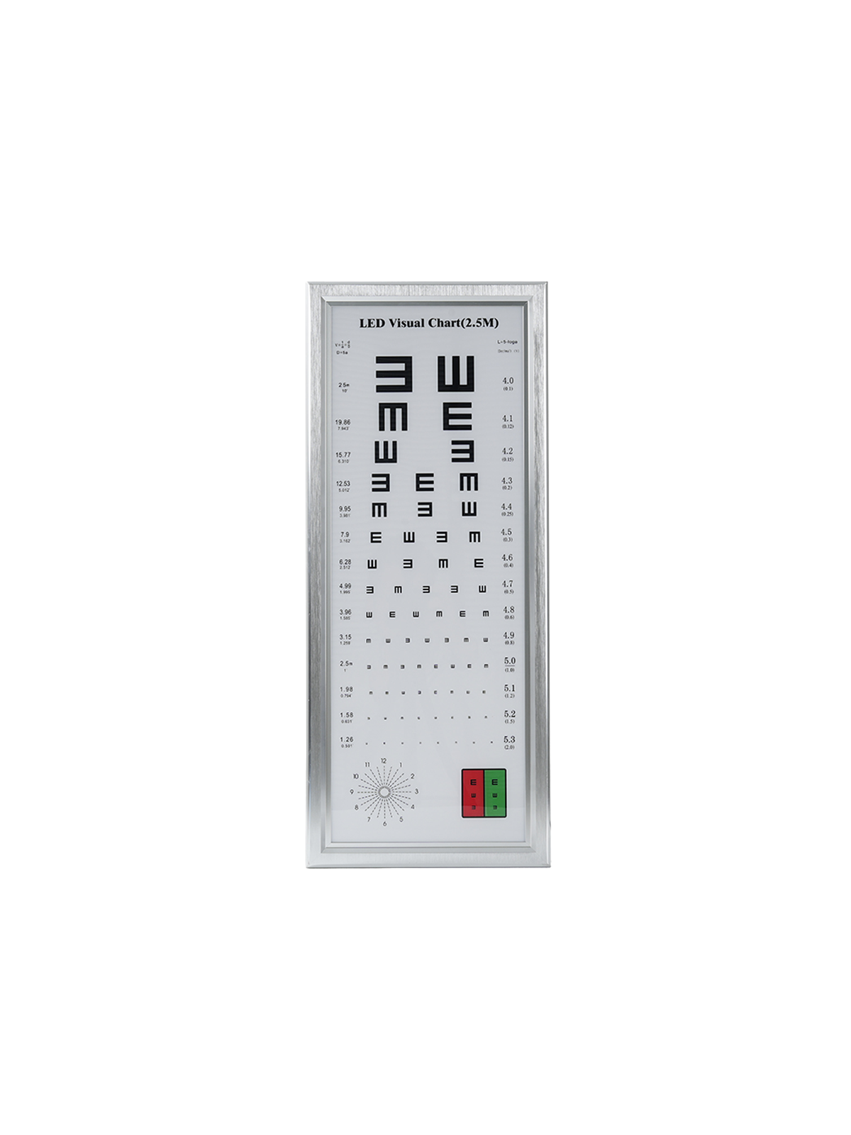 WB-1112F LED Vision Chart Box